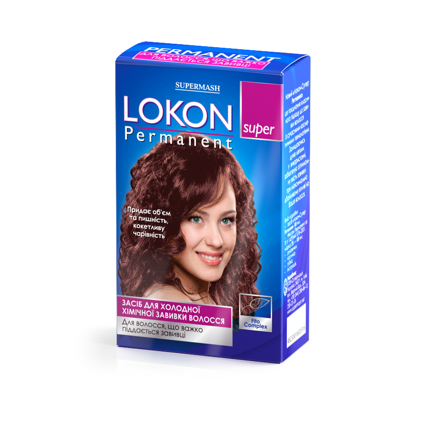 Хімсклад Локон Супер для важкої завивки волосся 100 мл., фото 1