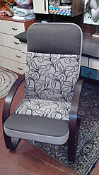 Крісло-гойдалка Комфорт комбінована тканина