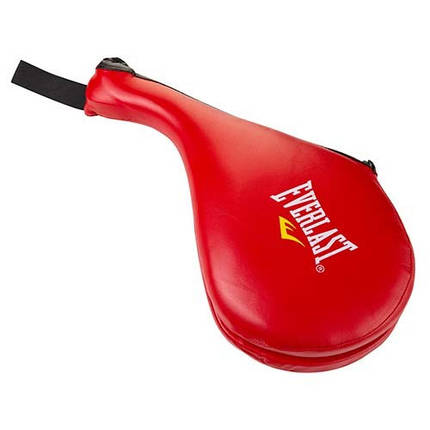 Ракетка для тхеквондо подвійна червона Everlast , PU, фото 2