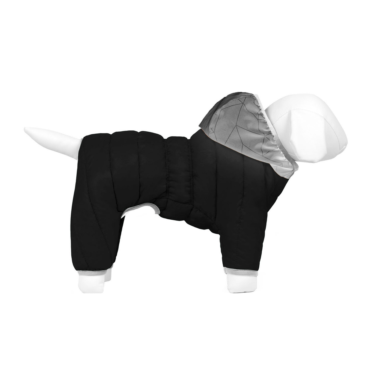 Комбінезон Airy Vest One XS25 утеплений чорний Collar для собак