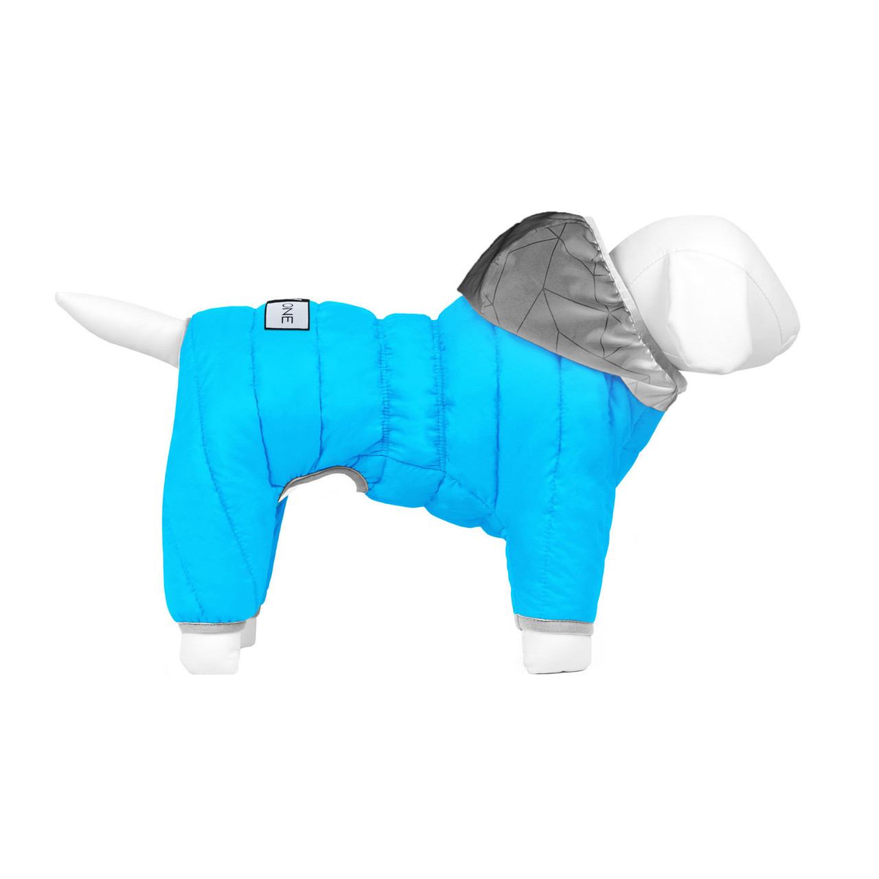 Комбінезон Airy Vest One XS30 утеплений блакитний Collar для собак, фото 1