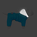 Комбінезон Airy Vest One XS30 утеплений блакитний Collar для собак, фото 4