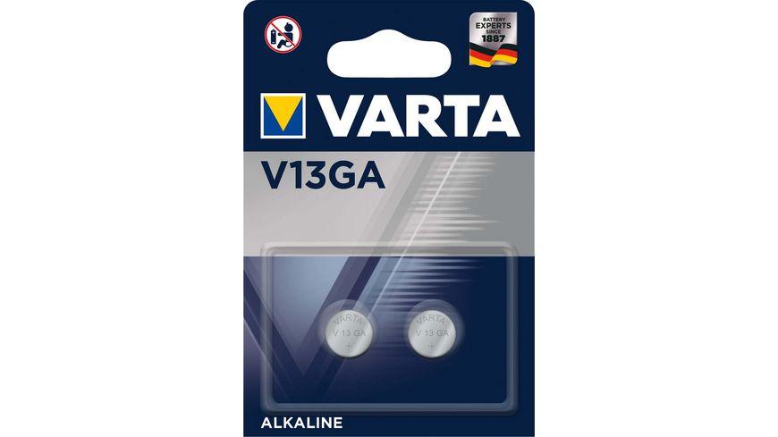 Батарейка щелочная Varta V13 GA \ LR44 (AG13) БЛ1*2шт - фото 1 - id-p418670553