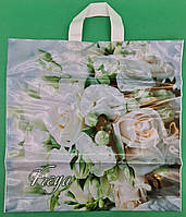 Пакет із петльовою ручкою, спр. ламінір."Фрея 048" (44х43+3) 95 мк КВС (50 шт)