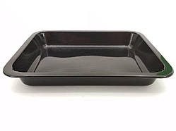 Ланч бокс контейнер поліпропіленовий чорний односекційний розмір T-1 227х178х60 50 шт/уп.