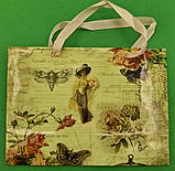 Пакет паперовий малий горизонтальний 11/18/5(арт М017) (12 шт), фото 3