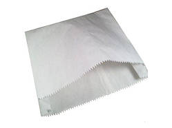 Пакет паперовий 22/6*21 білий 100 штук