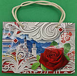 Пакет паперовий малий горизонтальний 11/18/5 (арт М015) (12 шт.), фото 3