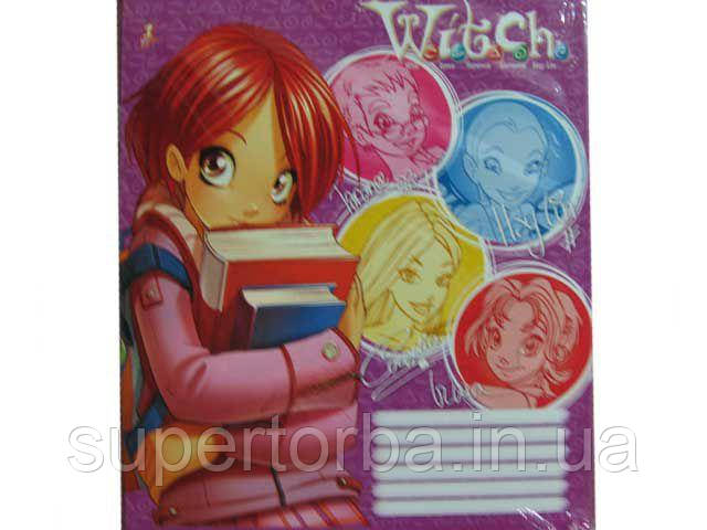 Зошит із малюнком на обкладинці 12листів смужка (25 шт.), фото 1