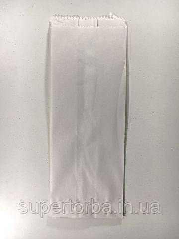Пакет паперовий 10\4*26 білий 100 штук, фото 1
