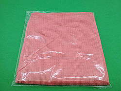 Серветка мікрофібра розмір 30*30 колір червоний (1 шт)