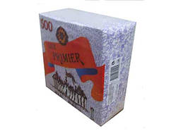 Серветка паперова 500 листів Прем'єр Новий Рік Малюнок (1 пачка)