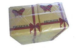 Одноразова Cалфетка 50лист Прем'єр 2-вух шарні Кольорова 33х33 (10 пачка)