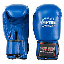 Боксерські рукавички сині 8oz TopTen DX-3148, фото 2