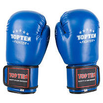 Боксерські рукавички сині 8oz TopTen DX-3148, фото 3
