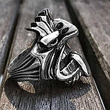 Кільце срібне Дух-тотем Маорі, фото 4