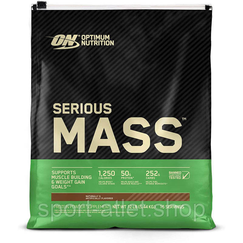 Вітамінний Optimum Serious Mass, 5.45 кг Печиво з кремом