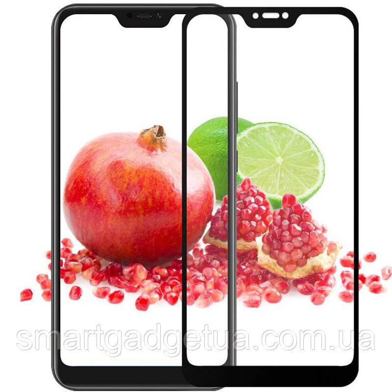 Захисне скло 9D Повної обклейки 9H Xiaomi MI 8 Lite, Захоплене скло ксіомі, фото 1