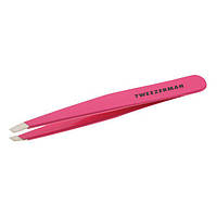 TWEEZERMAN Пінцет для брів Pretty in pink Slant Tweezer