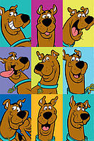 Постер плакат "Скуби-Ду (Многоликий Скуби-Ду) / Scooby Doo (The Many Faces Of Scooby Doo)" 61x91.5см