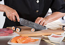 Ніж шеф-кухаря 8 дюймів Santoku, фото 5