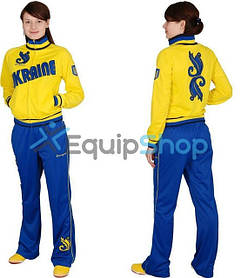 Костюм Спортивний Europaw Ukraine Blue Жіночий Полістер