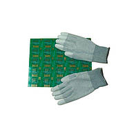 Антистатические перчатки Maxsharer Technology C0504-XL с полиуретановым покрытием пальцев