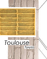 Форма Тулуза для настінної плитки під декоративний цегла з гіпсу поліуретанова