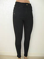 Стильные женские лосины джинси на меху норма М-2XL Ласточка