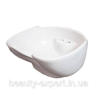 Перукарська кераміка біла/чорна для перукарні мийки, фото 1