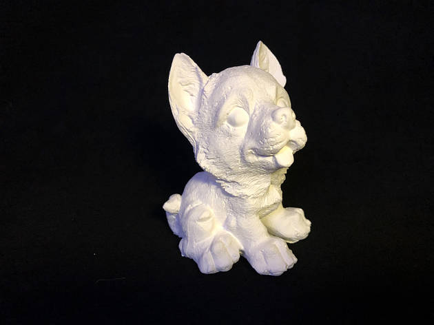 Гіпсова фігурка для розфарбовування "Щеня" ЩН-88, фото 1