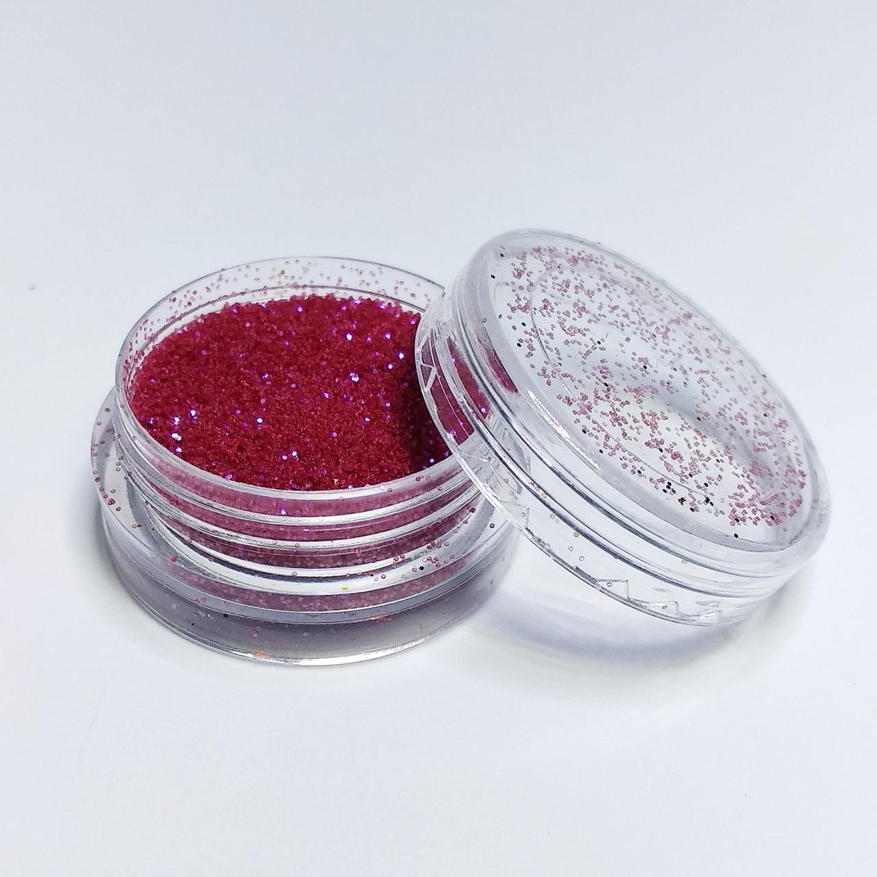 Блискітки (пісок) для нігтів Starlet Professional, рожевий