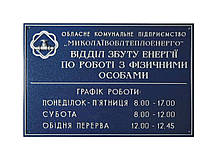 Фасадна вивіска з об'єднання ємными літерами