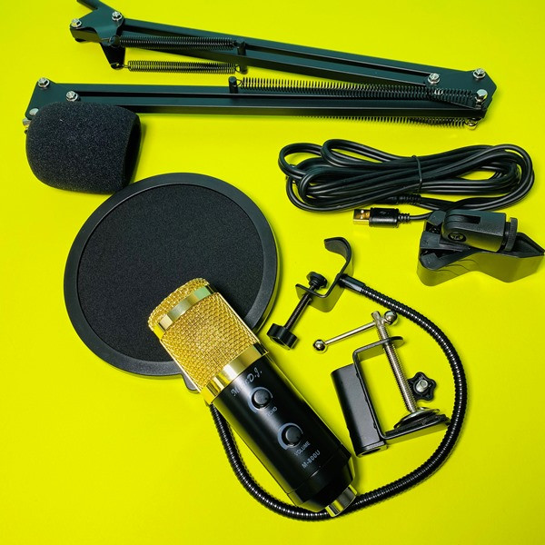 Студійний конденсаторний мікрофон Music D. J. UKC M-800U