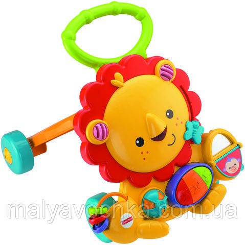 Ходунки штовхач музичний Левеня FISHER PRICE