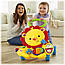 Ходунки штовхач музичний Левеня FISHER PRICE, фото 4