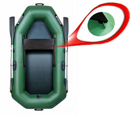 Ладья ЛТ-220Е човен надувний Ladya 220 з пересувним сидінням