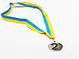 Медаль наградна для більярда Ромб зі стрічкою (2 місце, срібло) ø5см, фото 6