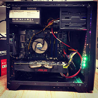 GamePc Golden Field 3317B Tower NEW Intel Core i5 2400 4 3.1 3.4 GHz 8 GB DDR3 500 GB HDD AMD Radeon RX 570 Asus 4 GB GDDR5 ID 1271233206 8900 Prom.ua