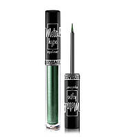 Цветная подводка для глаз Luxvisage Metal Hype Eyeliner №04 Indian emerald