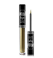 Цветная подводка для глаз Luxvisage Metal Hype Eyeliner №05 Olive Sparks