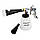 Пістолет для хімчистки салону автомобіля пневматичний Торнадор зі змінною насадкою щіткою AIRKRAFT WG-2050, фото 2