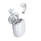 Навушники бездротові, гарнітура з кейсом Baseus Encok W04 Pro Bluetooth, Білі, фото 2