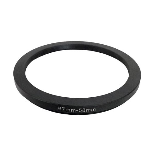 Понижуюче степ кільце 67-58мм для Canon, Nikon