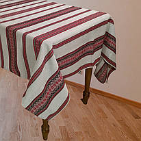 Скатертина декоративна з українським орнаментом
