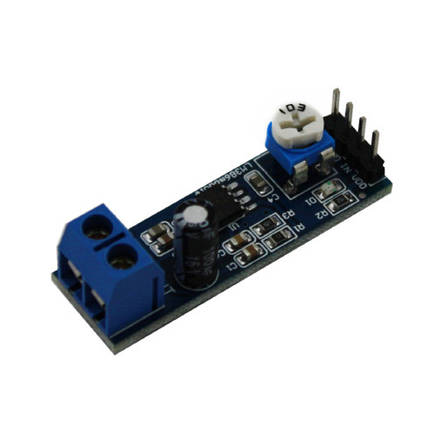 Модуль Аудіо підсилювач LM386 0.3-1Вт 5-12В Arduino, фото 3