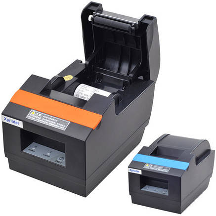 Термопринтер, POS, чековий принтер з автообрізанням Xprinter XP-Q90EC 58мм, фото 2
