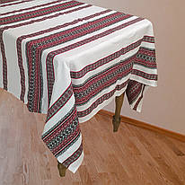 Скатертина декоративна з українським орнаментом