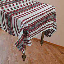 Скатертина декоративна з українським орнаментом