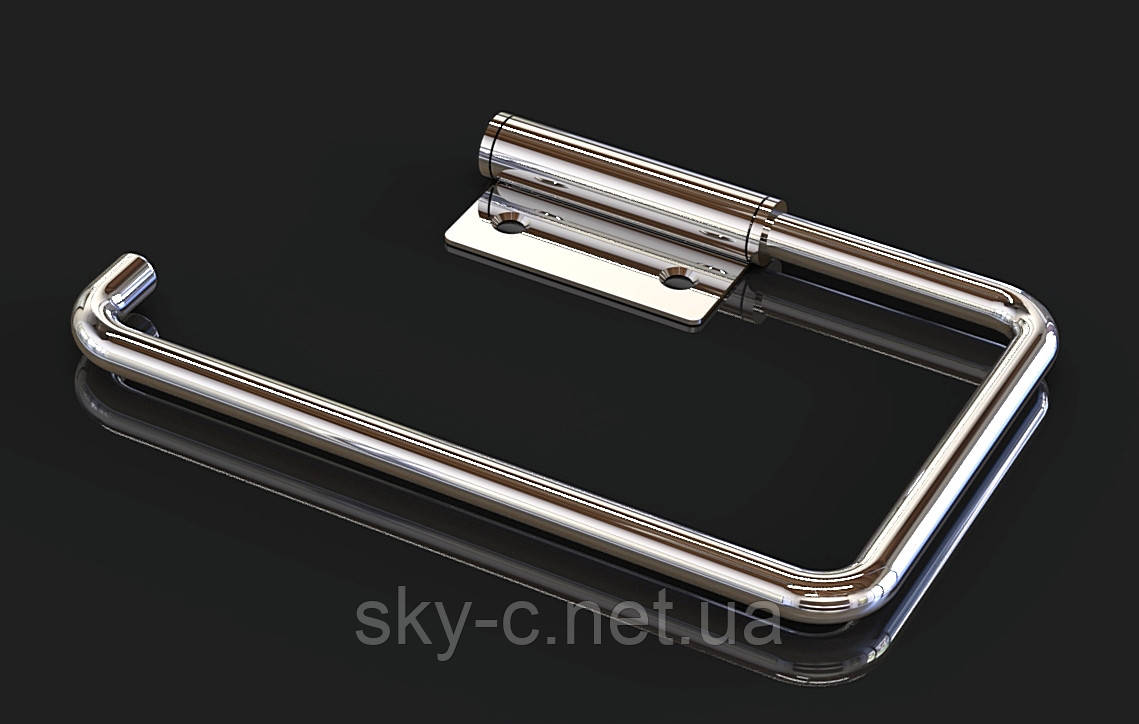 Держатель для туалетной бумаги (нержавеющая сталь) ТИП1, фото 1